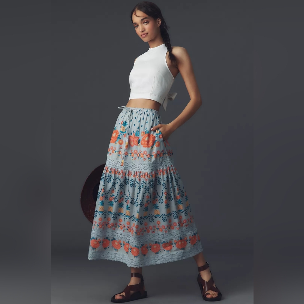 NWT Farm Rio Tropical Delicacy Skirt Small